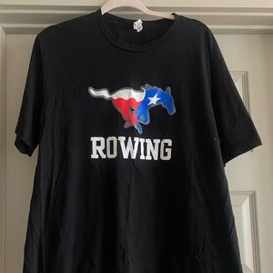 SMU Rowing t-shirt